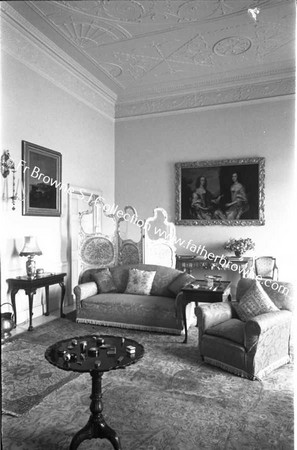 DUNSANY CASTLE DRAWING ROOM FROM SOUTH